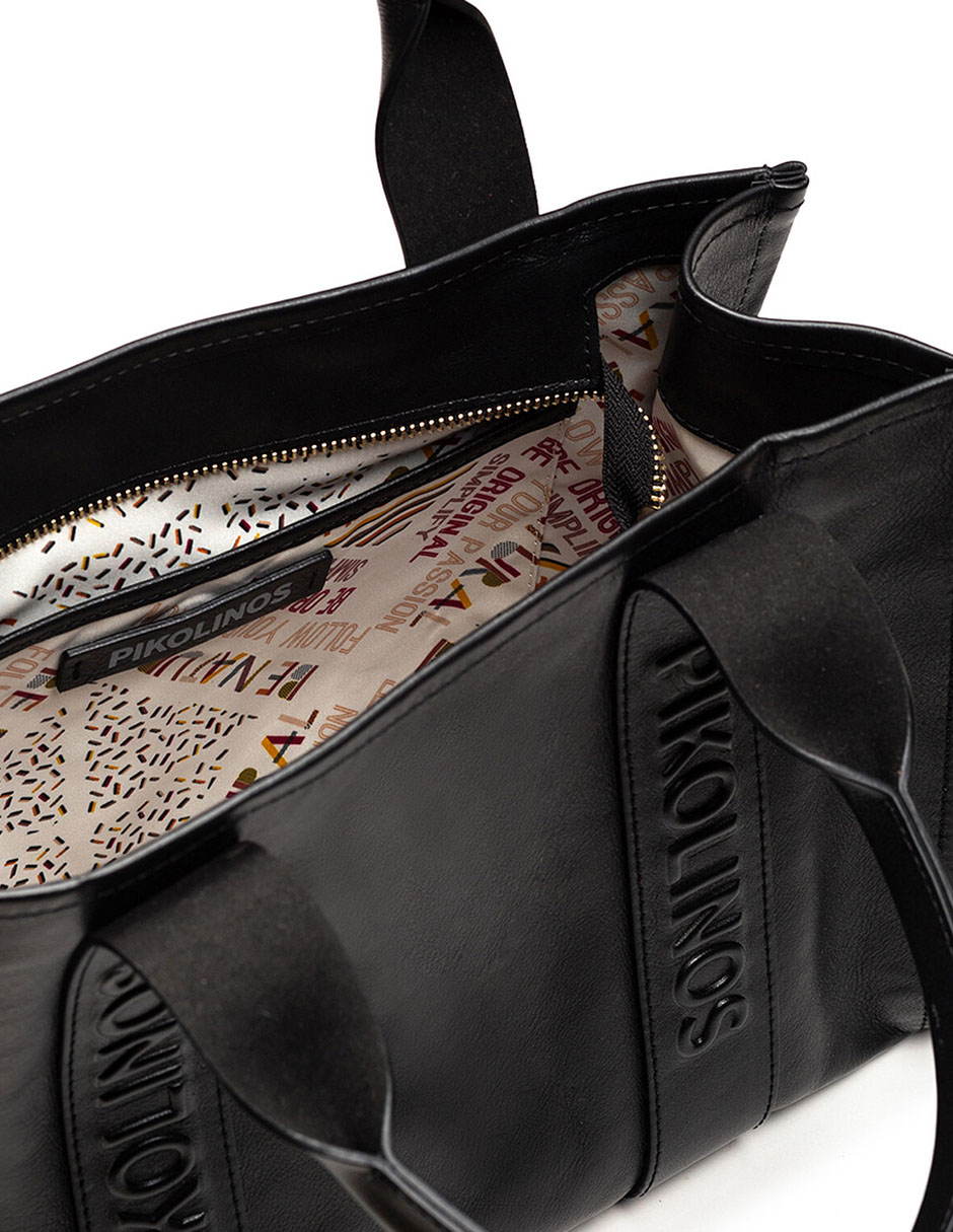 Bolsa tote de piel para mujer 8