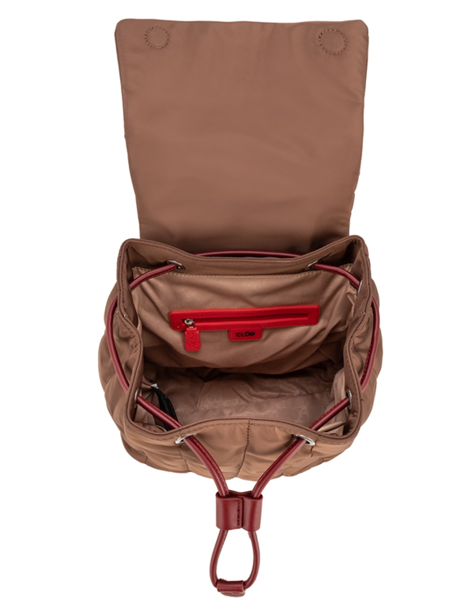 MOCHILA CLOE BACKPACK R1BLP26951, CAFÉ