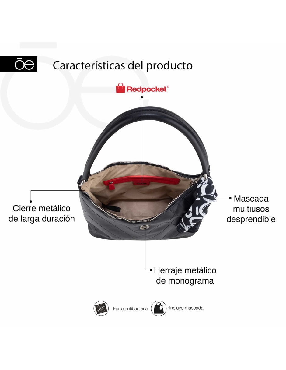 Bolsa hobo Ninsali para mujer 8