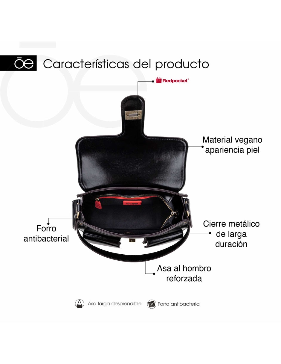 Bolsa shoulder Azhani para mujer 8
