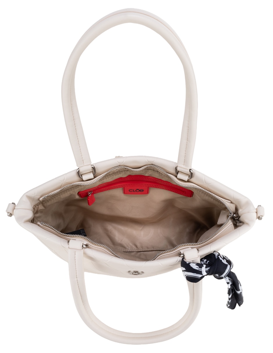 TOTE CLOE, BLANCO