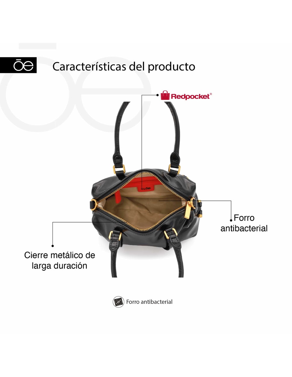 Bolsa bowler Yailami para mujer 8