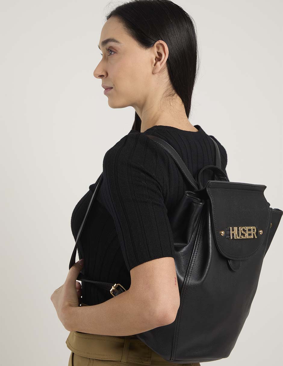 Backpack casual Huser Basics para mujer