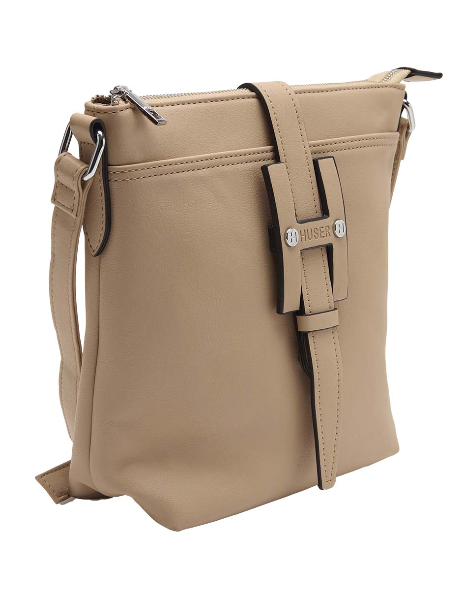 Bolsa crossbody huser basics para mujer