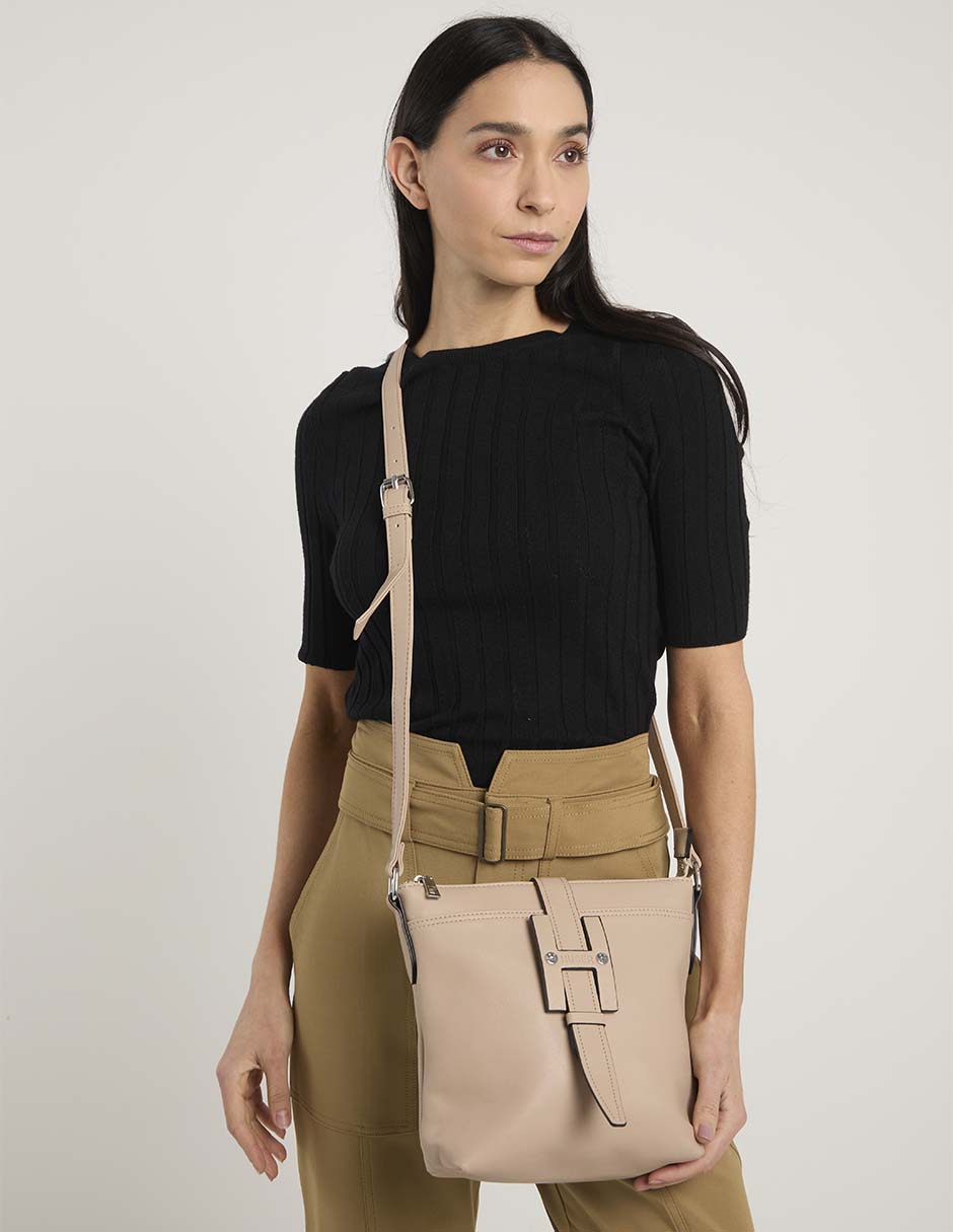 Bolsa crossbody huser basics para mujer