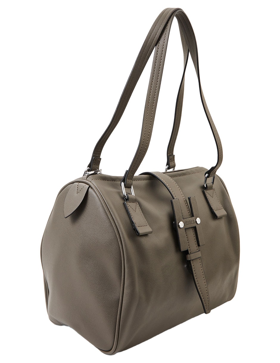 Bolsa satchel Huser Basics para mujer