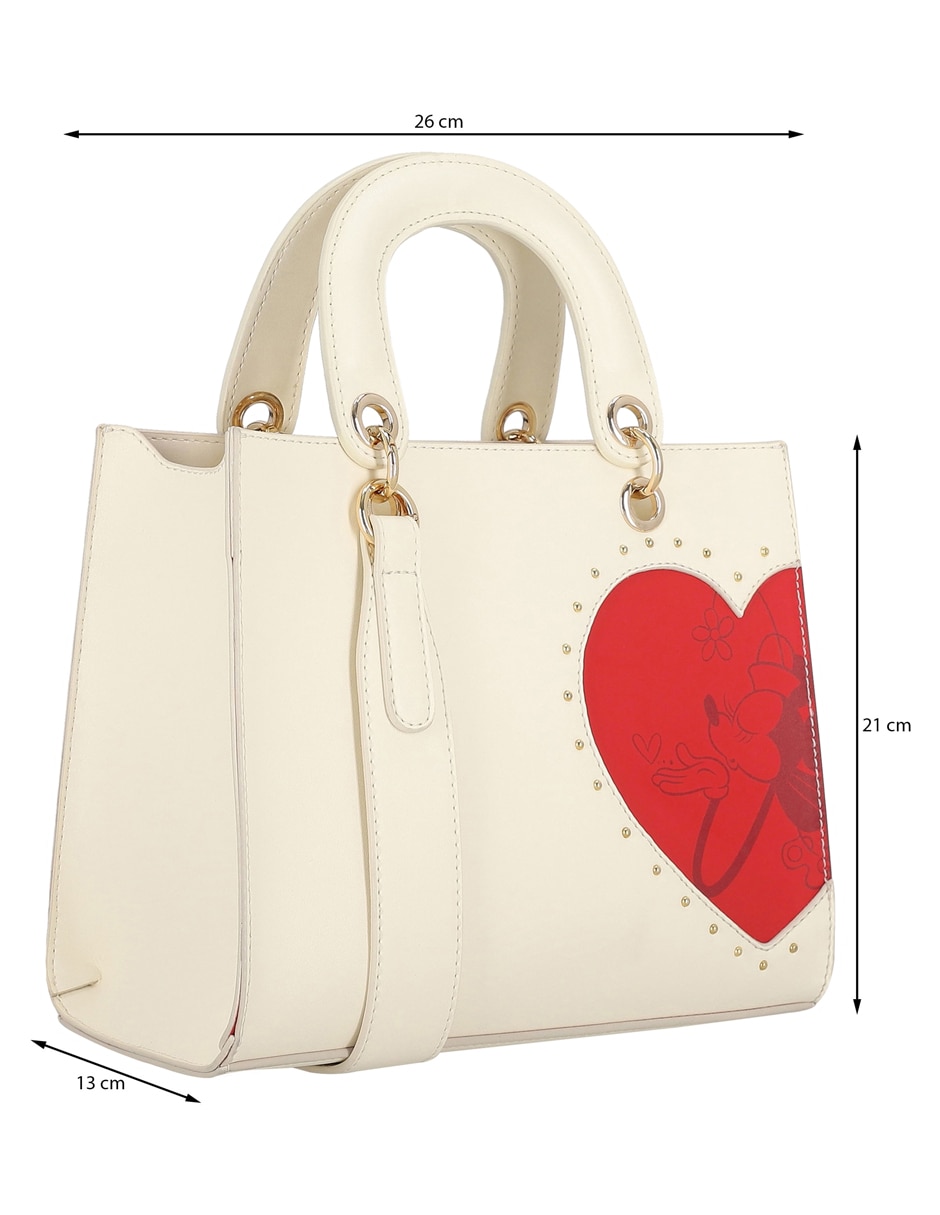 Bolsa satchel True Love Minnie para mujer 7