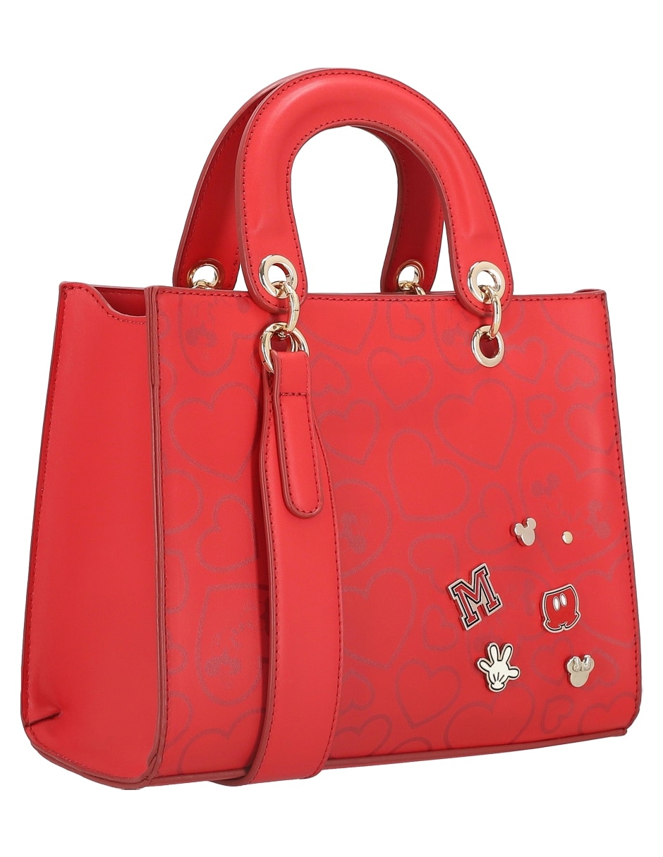 Bolsa satchel True Love Mickey & Minnie para mujer 3