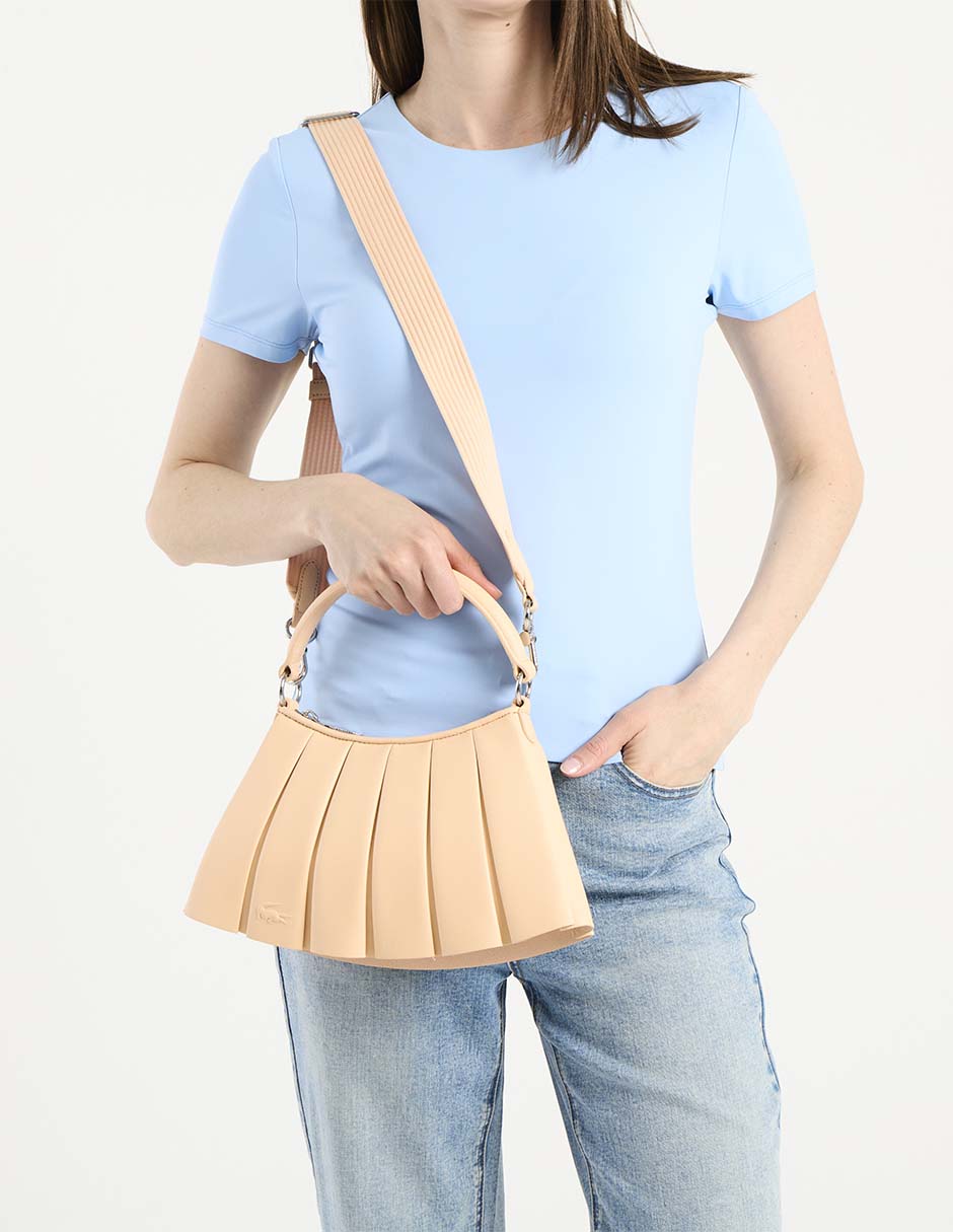 Bolsa shoulder Lenglen de piel para mujer 5