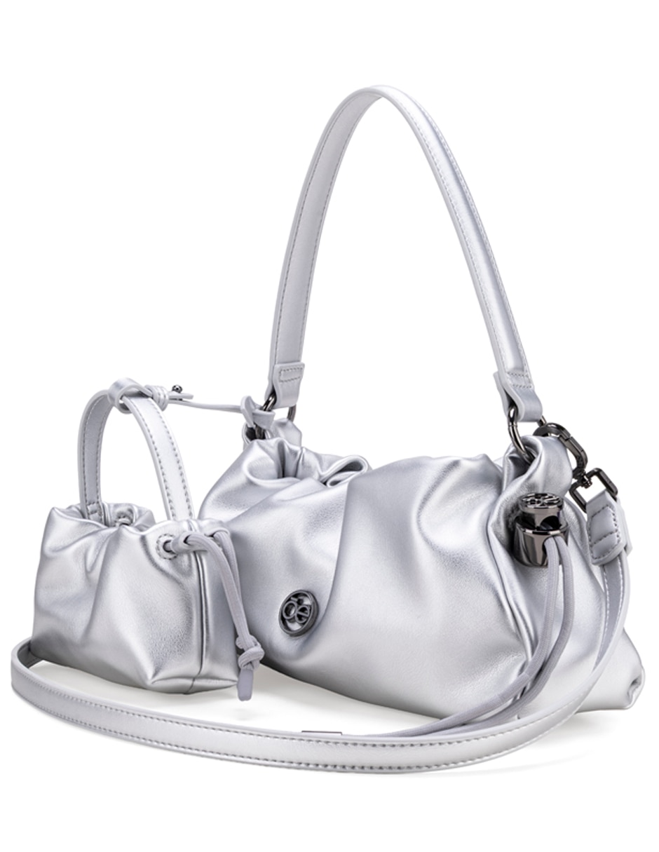 Bolsa bucket Adavari para mujer 2