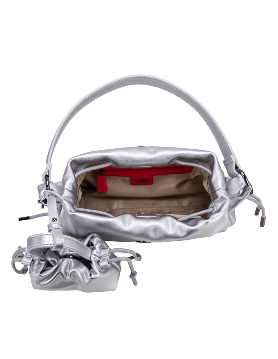 Bolsa bucket Adavari para mujer 4