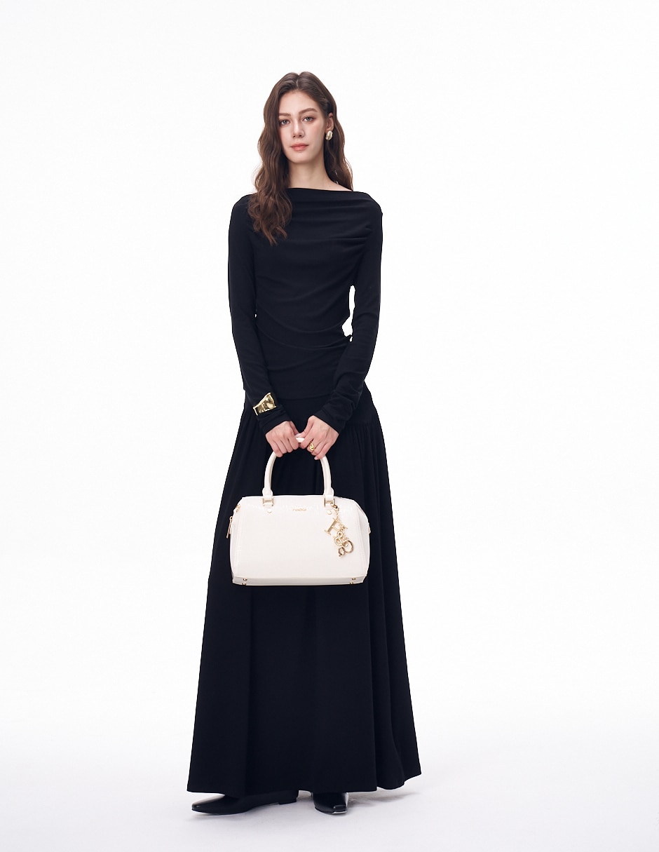 Bolsa bowler Aurora para mujer 7