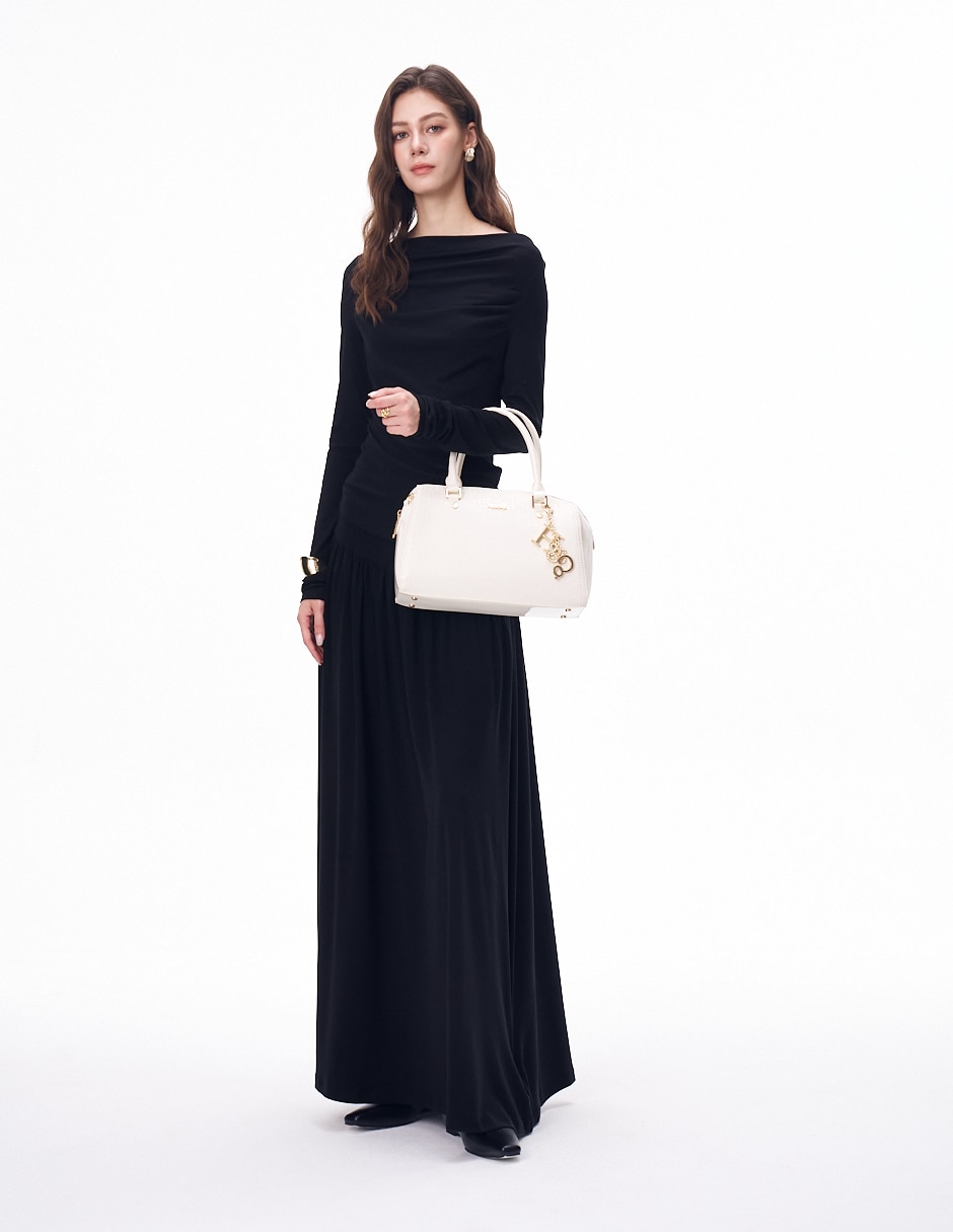 Bolsa bowler Aurora para mujer 8