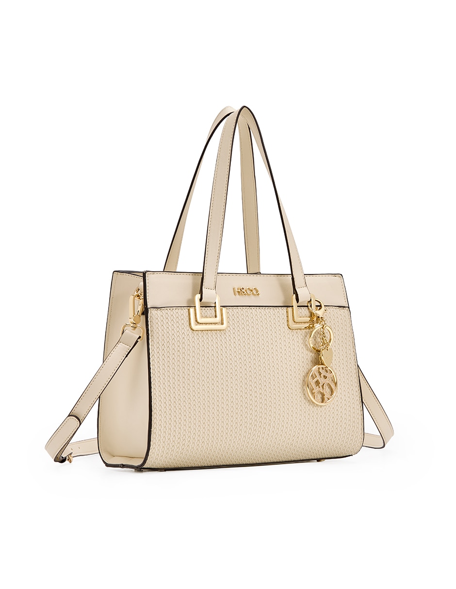 SATCHEL H&CO, BEIGE