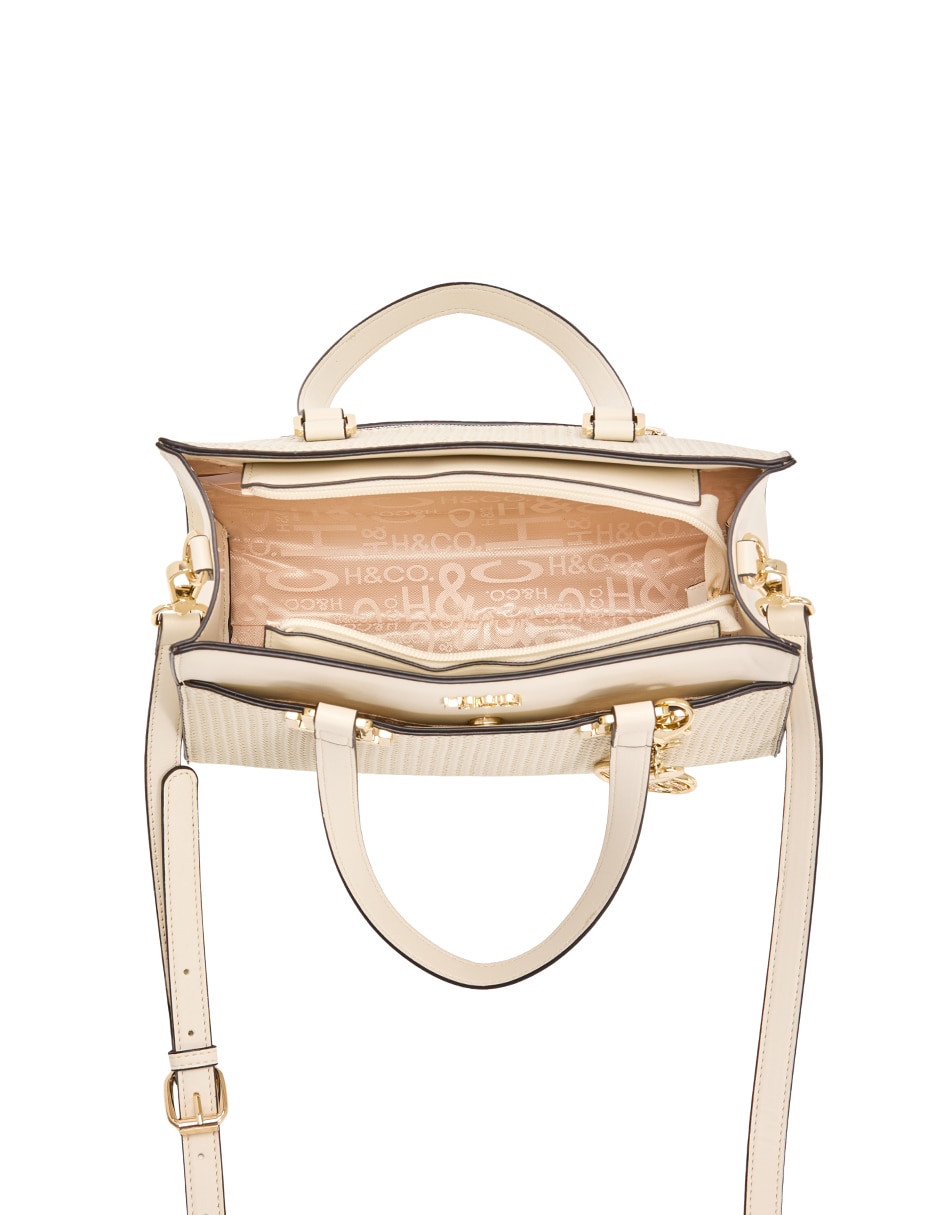 SATCHEL H&CO, BEIGE