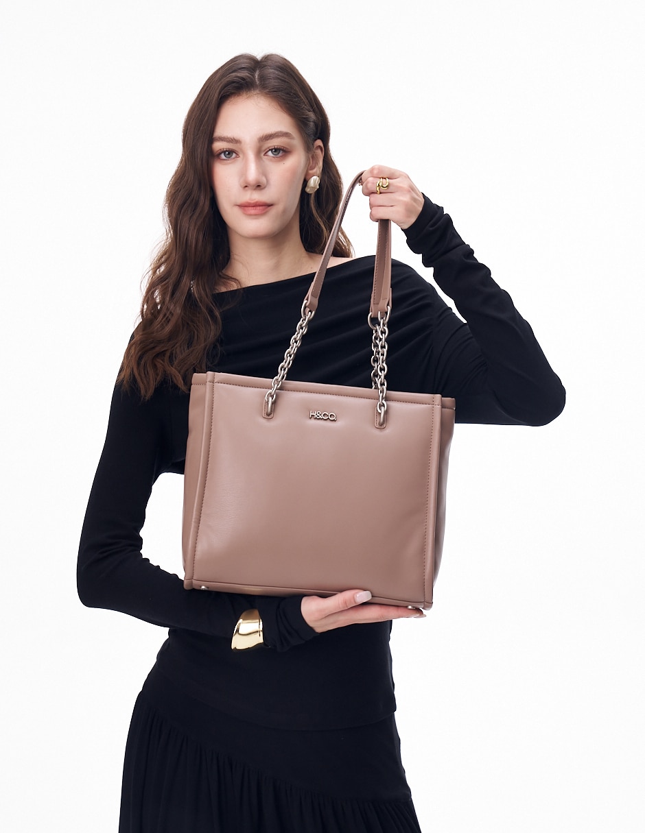 SATCHEL H&CO, TAUPE