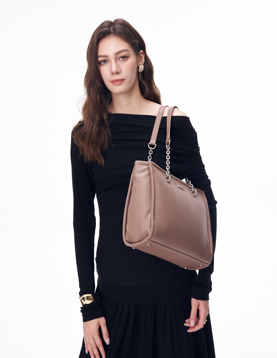 SATCHEL H&CO, TAUPE