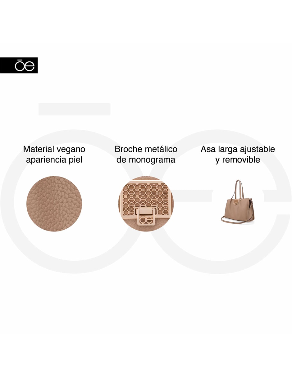Bolsa satchel Igaldi para mujer 10