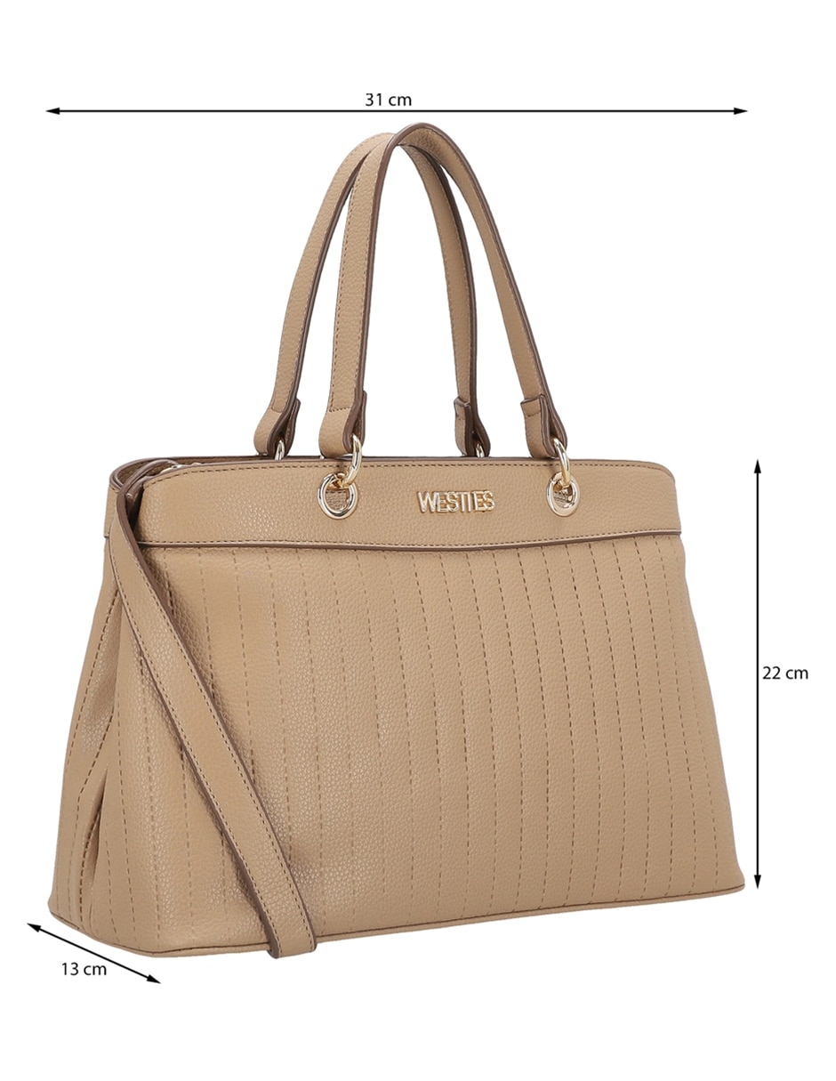 SATCHEL WESTIES, TAUPE