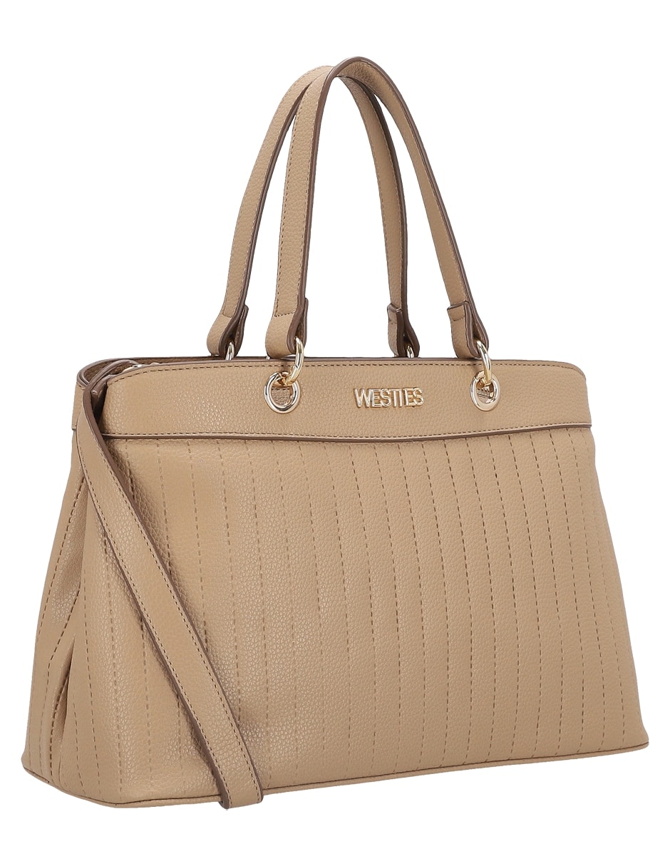 SATCHEL WESTIES, TAUPE