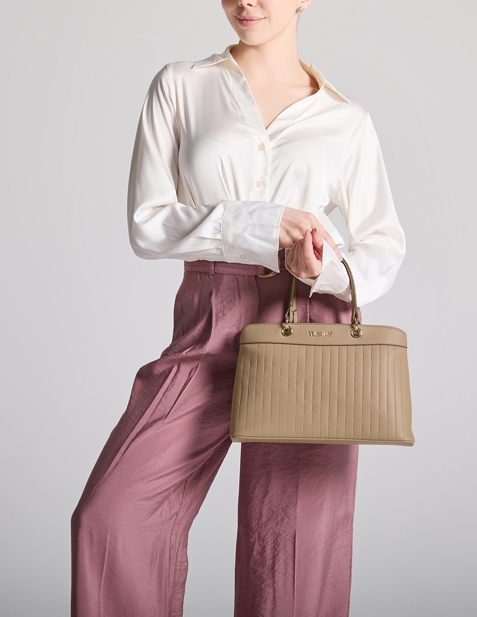 SATCHEL WESTIES, TAUPE