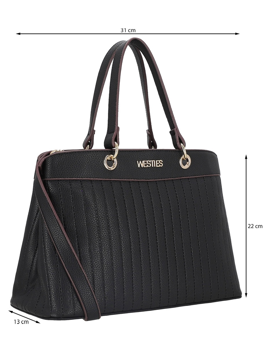 Bolsa satchel Maat para mujer 7