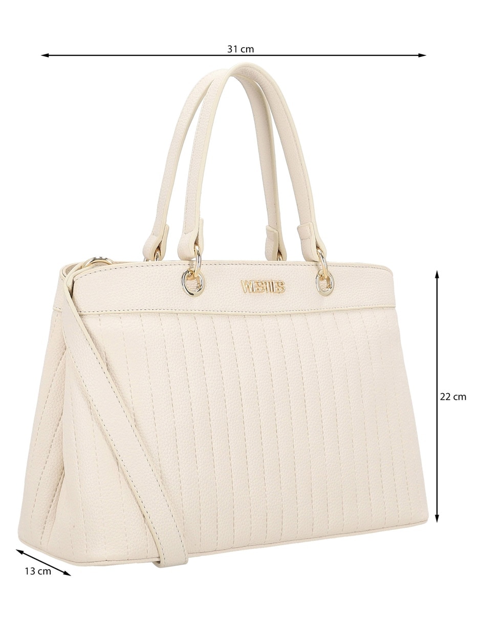 SATCHEL WESTIES, BEIGE