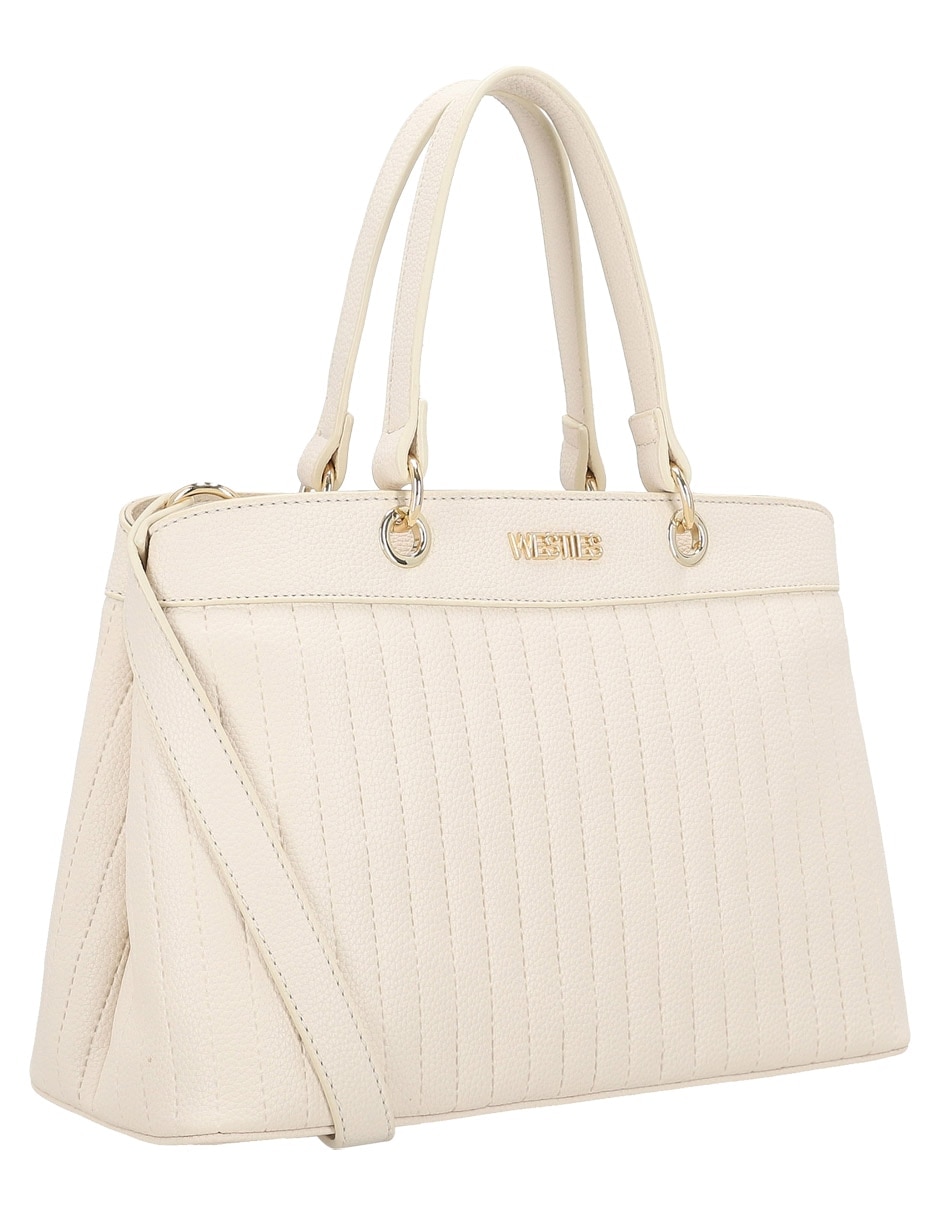 SATCHEL WESTIES, BEIGE