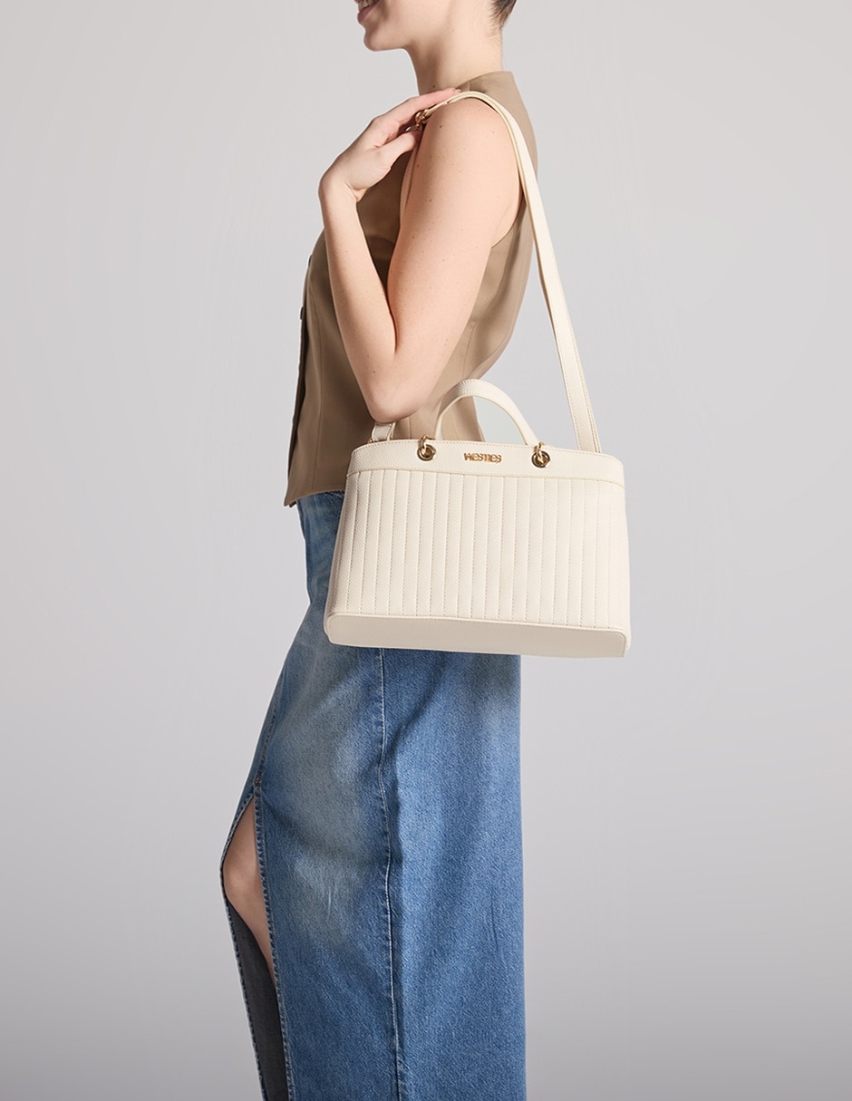 SATCHEL WESTIES, BEIGE