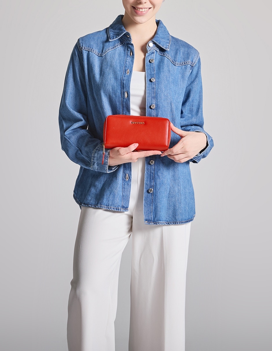 CARTERA WESTIES CARTERA HBGIANNI, ROJO