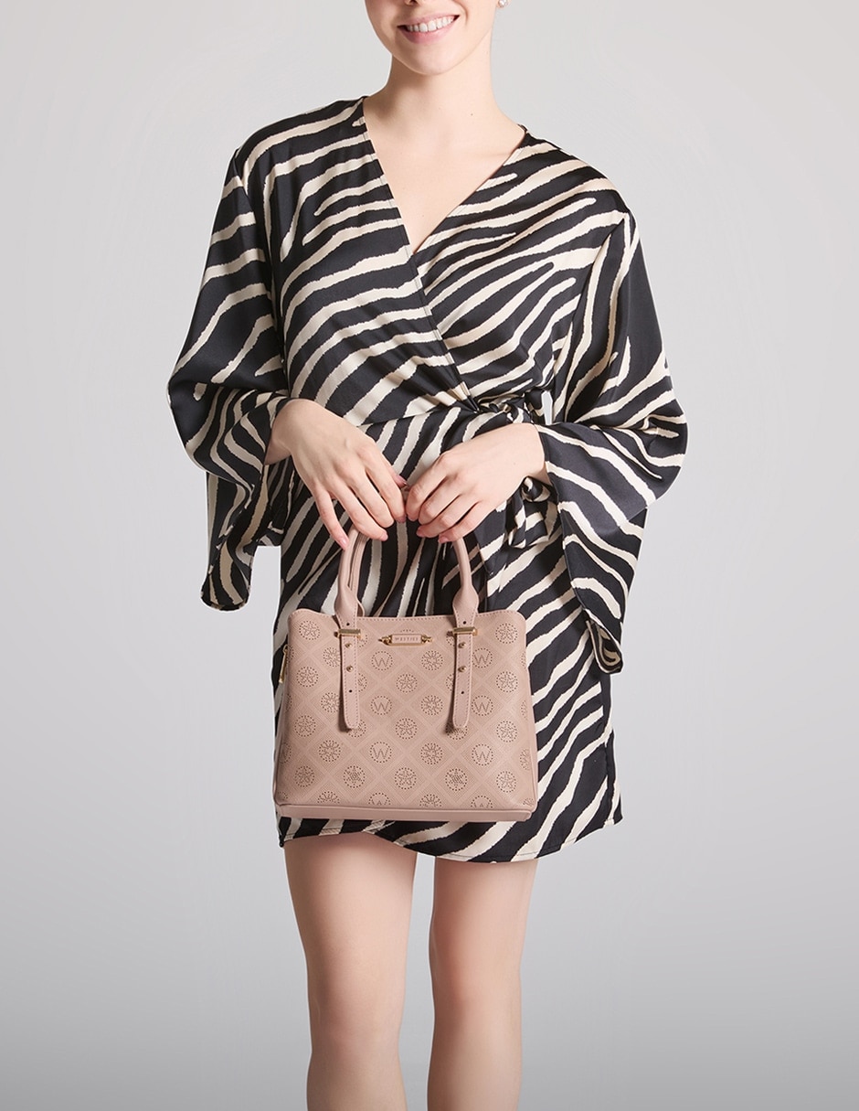 Bolsa satchel Hitesh para mujer 5