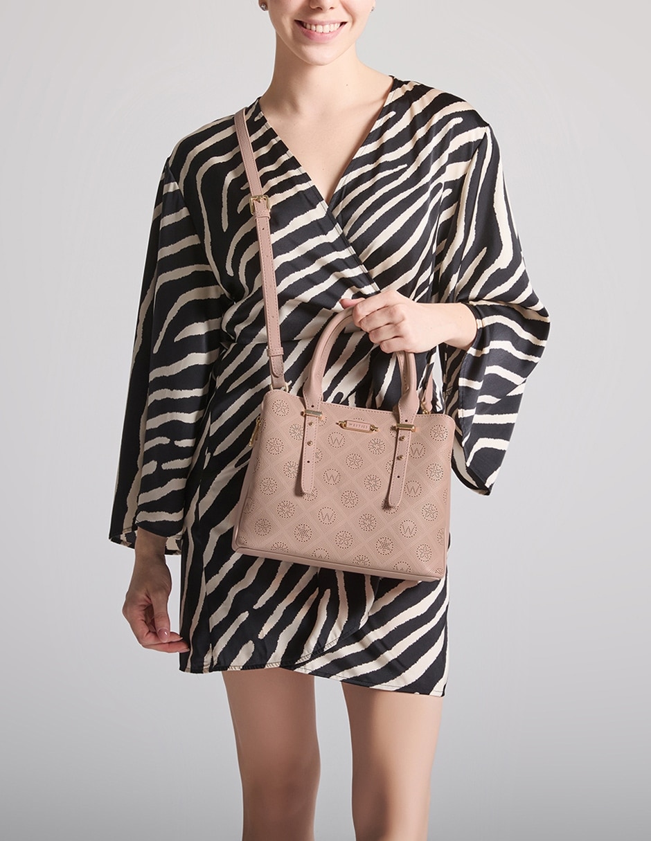 Bolsa satchel Hitesh para mujer 6