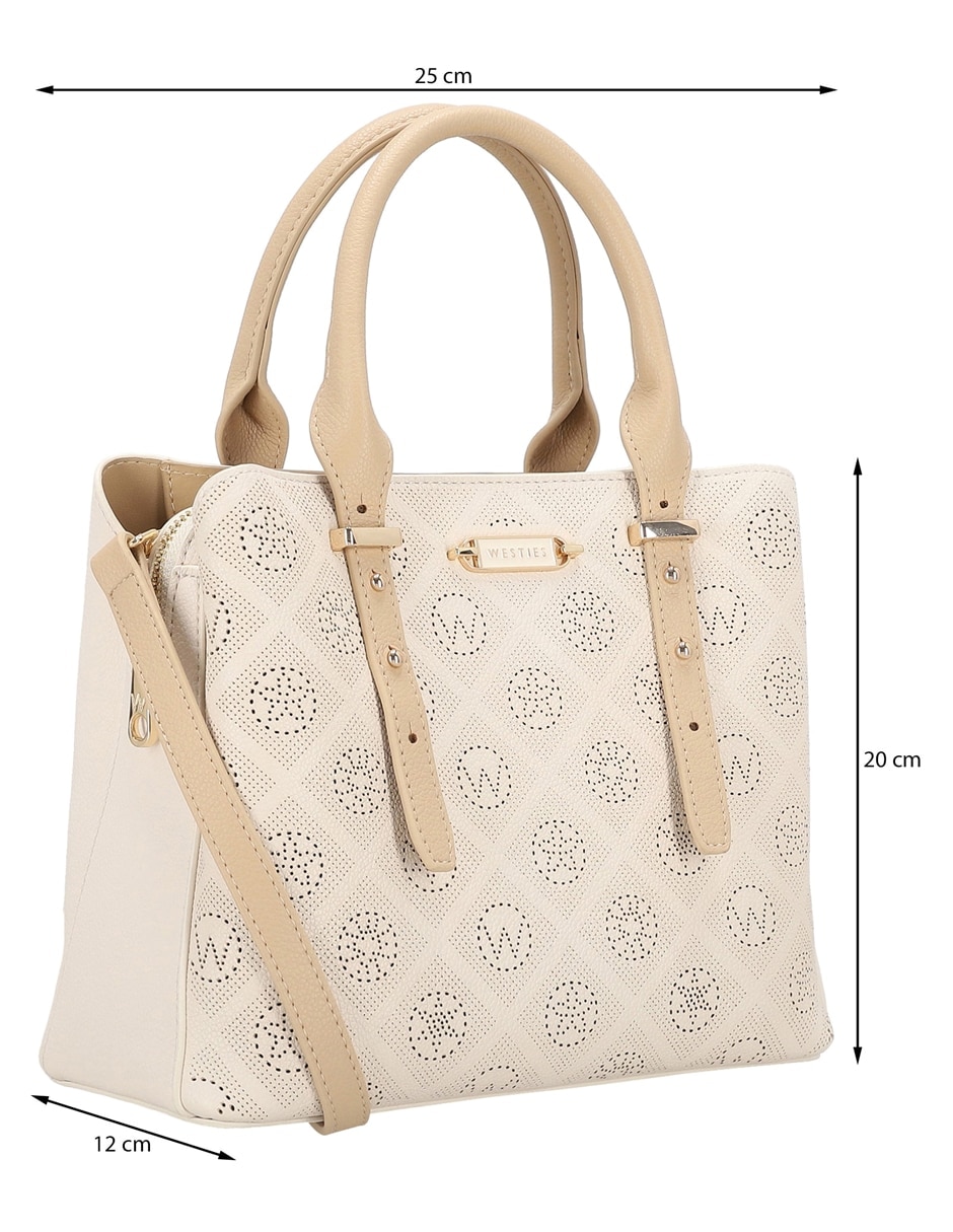 SATCHEL WESTIES, BEIGE
