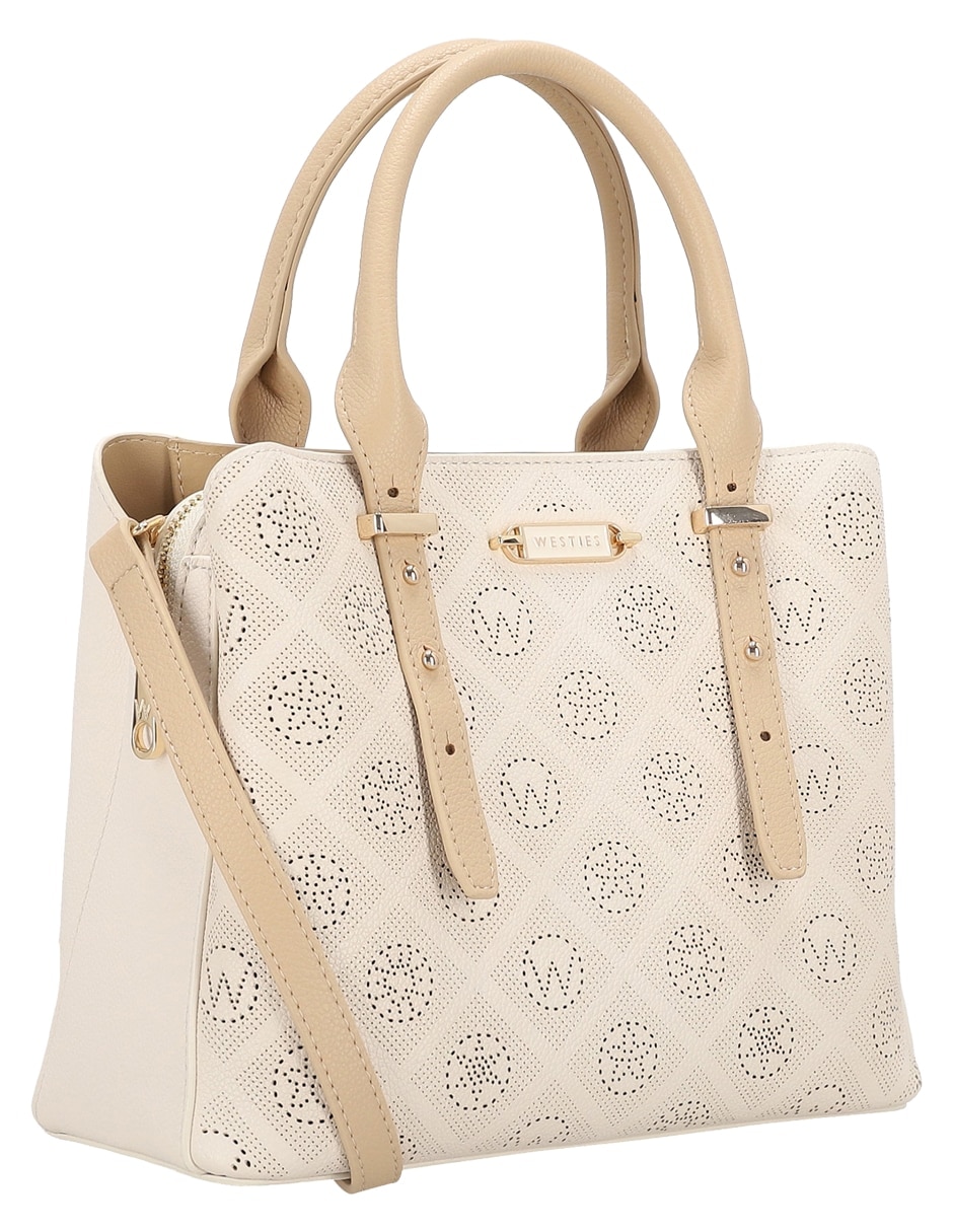 SATCHEL WESTIES, BEIGE
