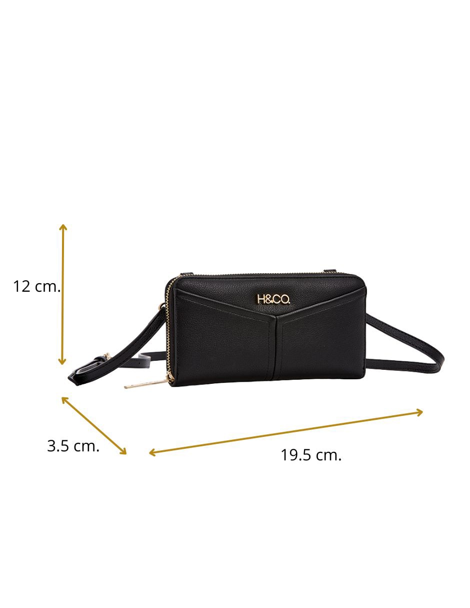 CARTERA H&CO CARTERA 7983, NEGRO
