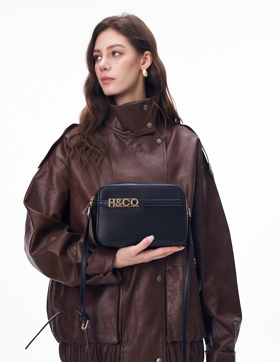 CROSSBODY H&CO, NEGRO