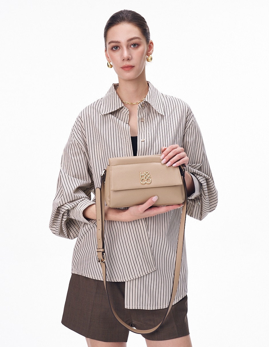 SATCHEL H&CO, TAUPE