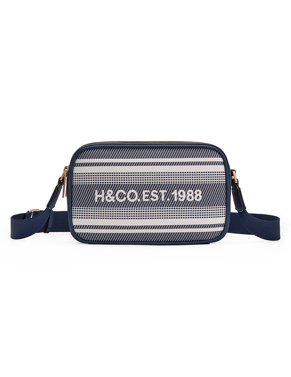 CROSSBODY H&CO, AZUL MARINO