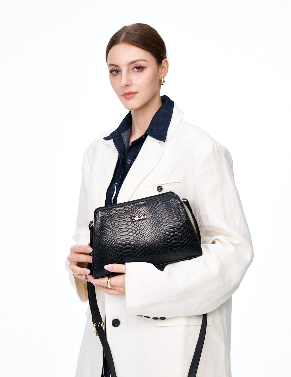 CROSSBODY H&CO, NEGRO
