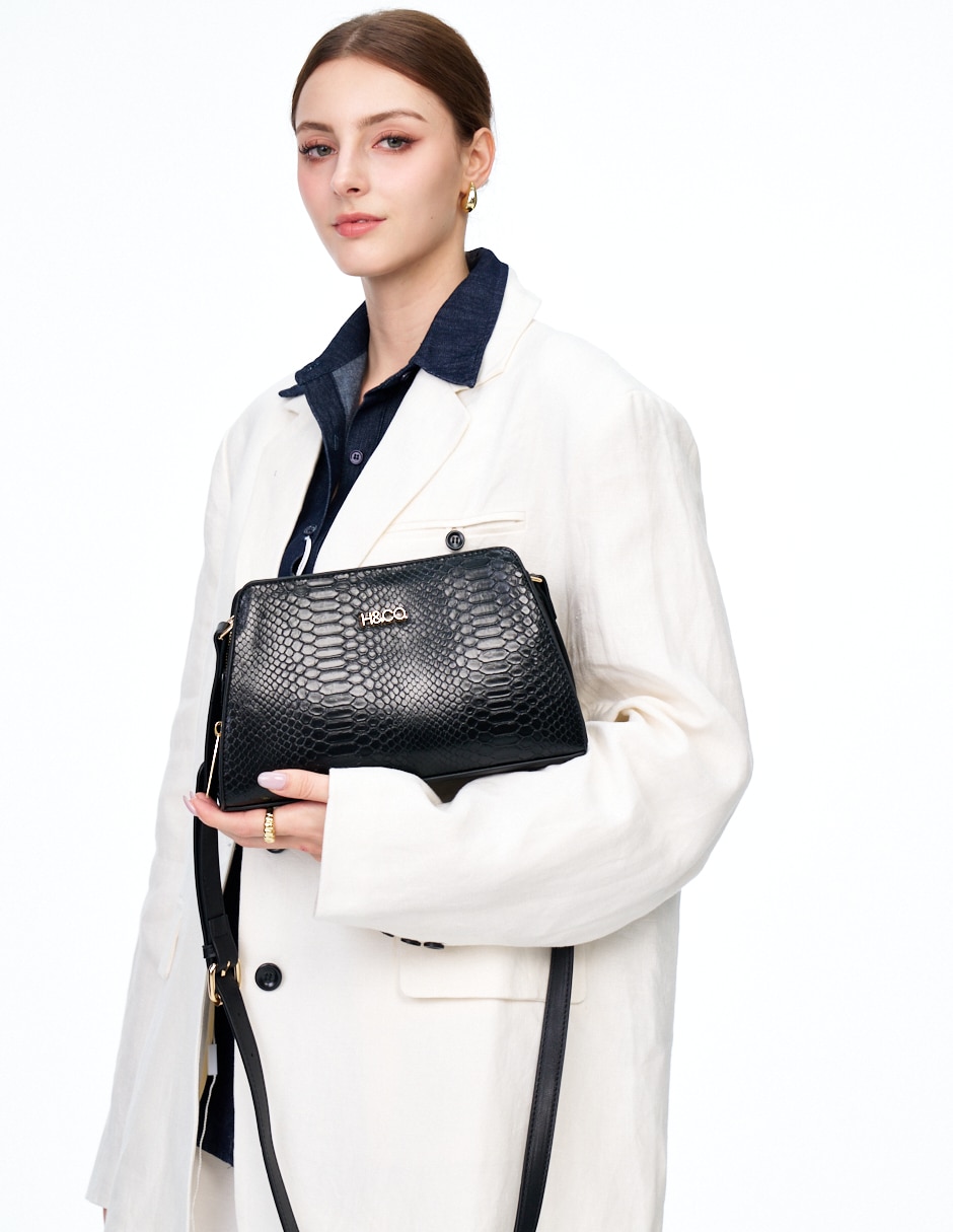 CROSSBODY H&CO, NEGRO