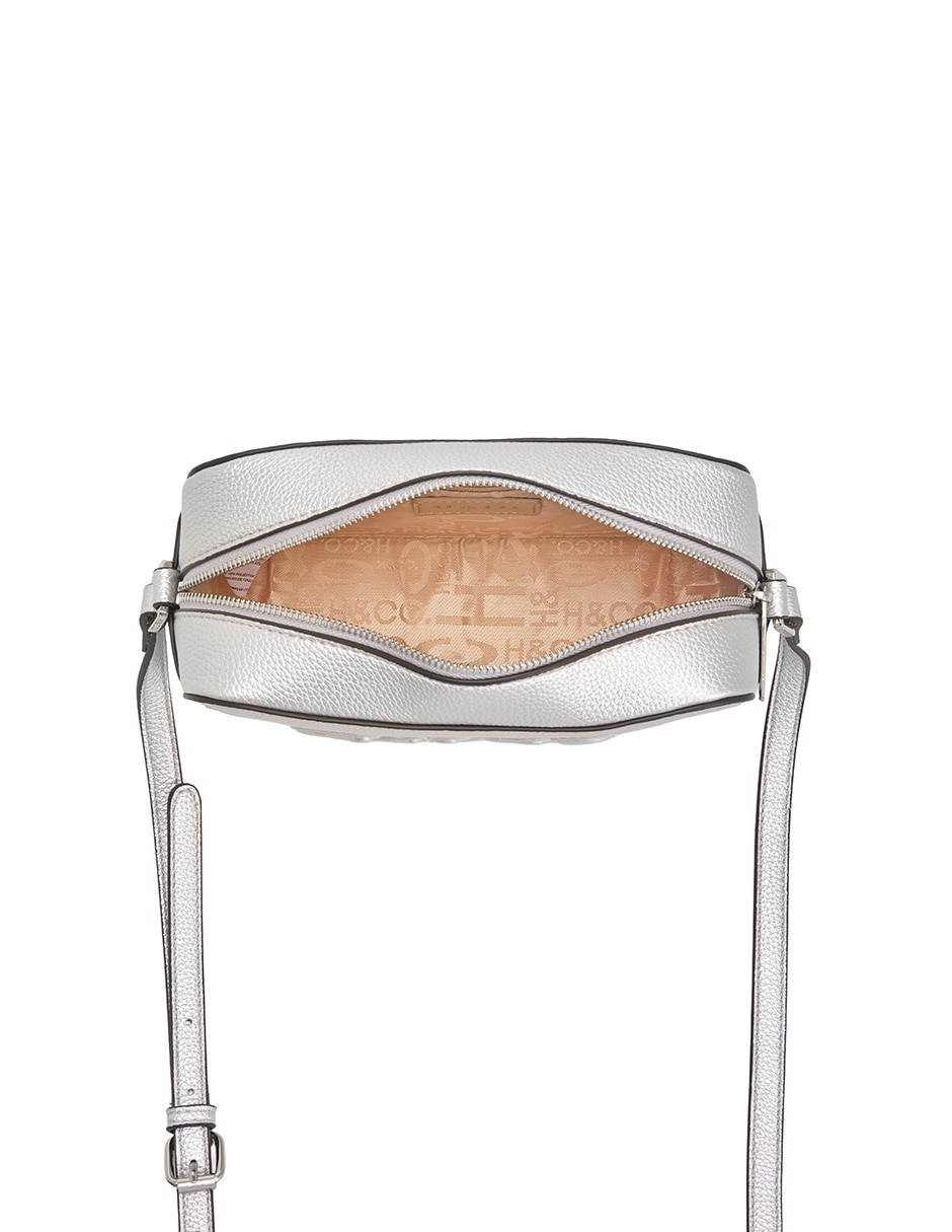 CROSSBODY H&CO, PLATEADO