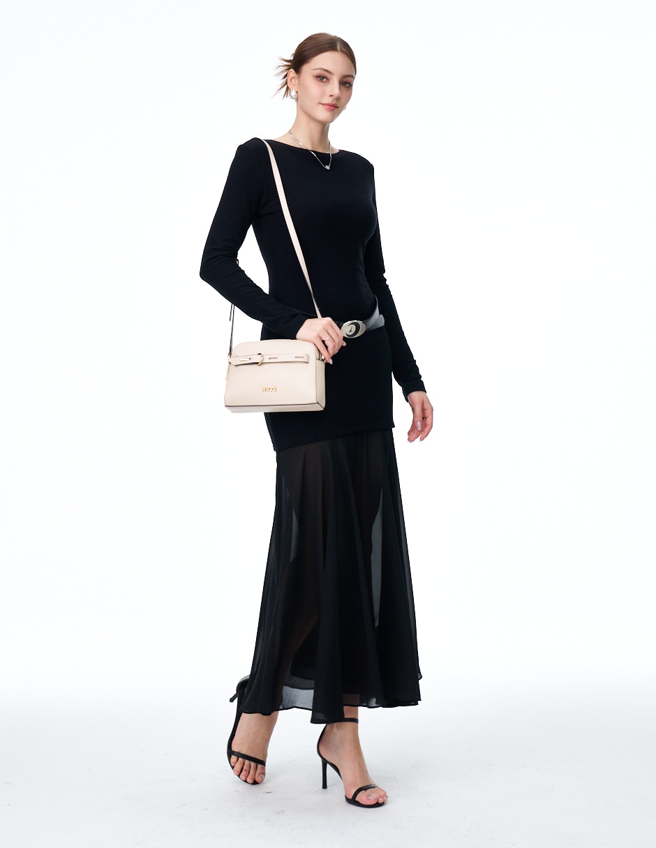 CROSSBODY H&CO, BLANCO