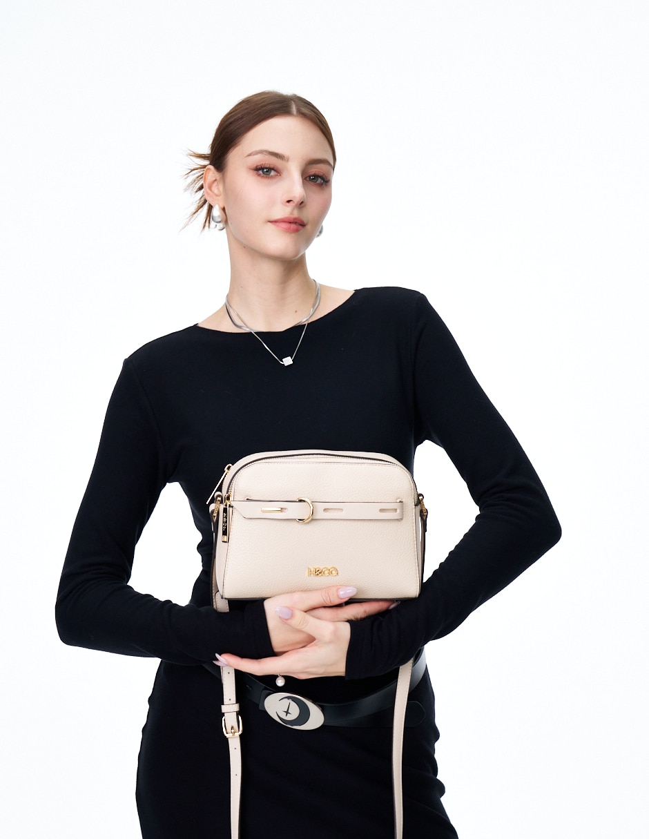 CROSSBODY H&CO, BLANCO