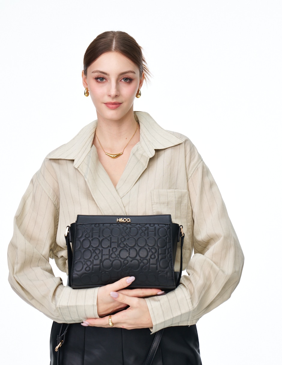 CROSSBODY H&CO, NEGRO