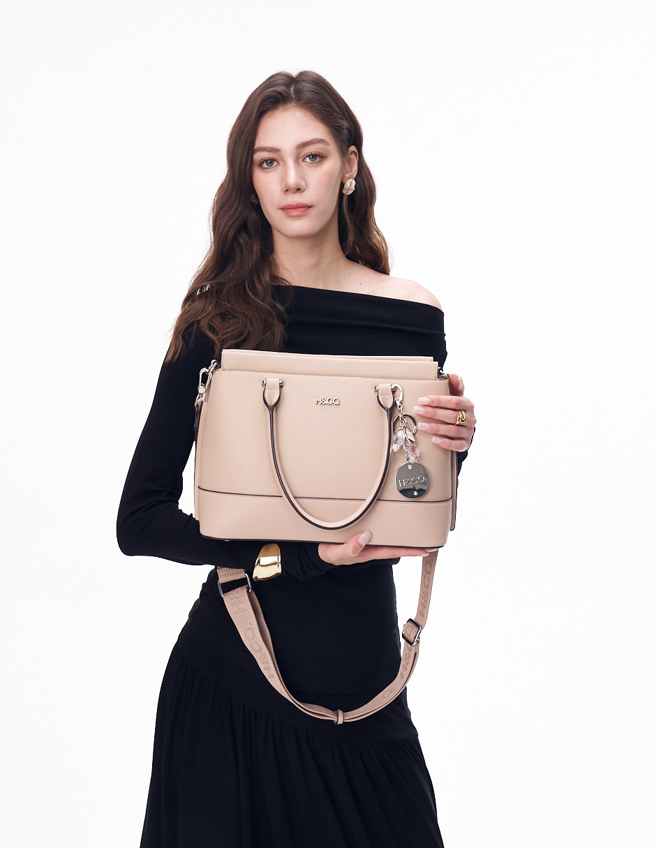 Bolsa satchel Roxane para mujer 5