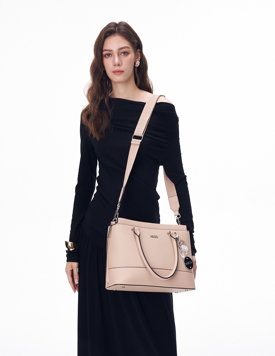 Bolsa satchel Roxane para mujer 6