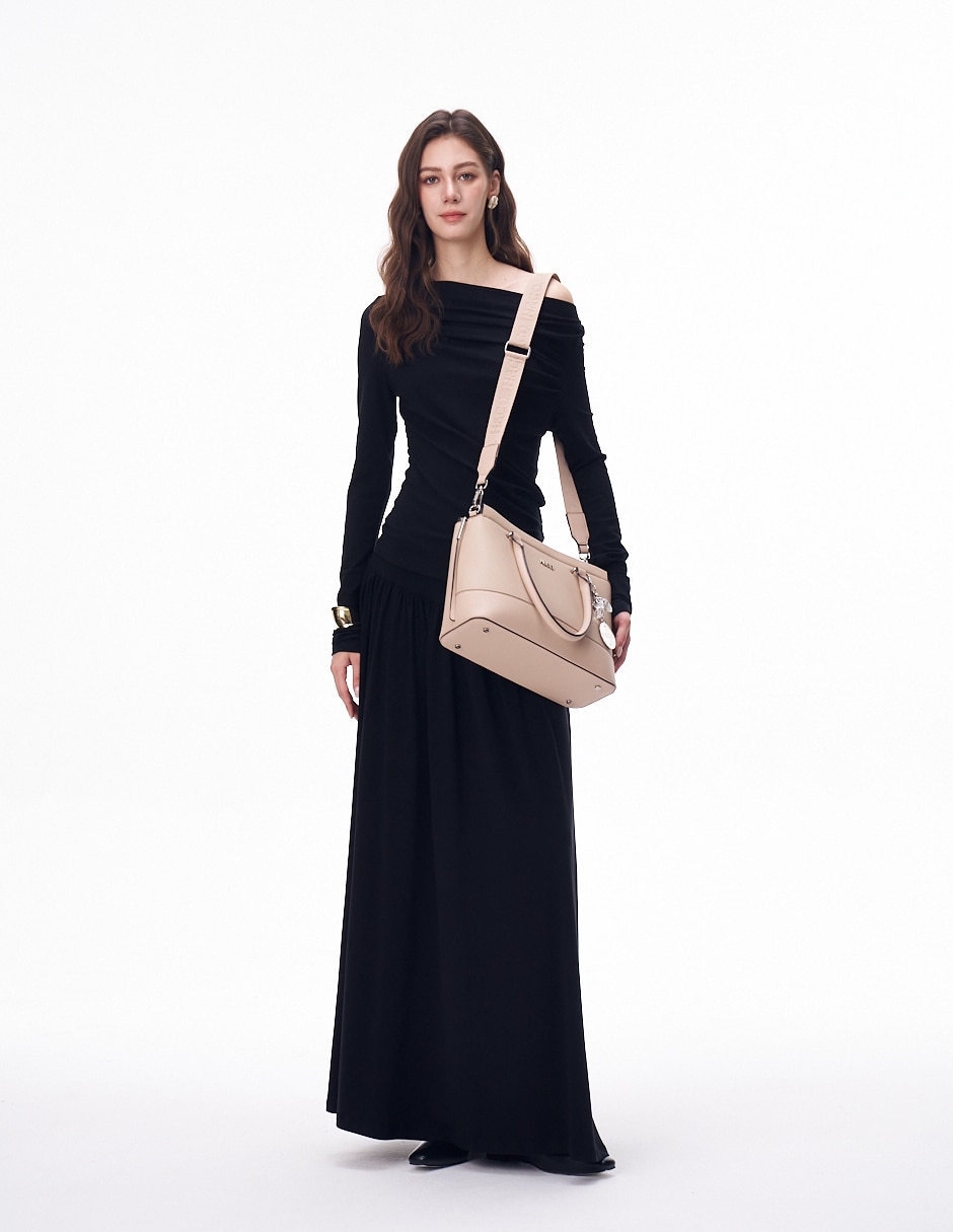 Bolsa satchel Roxane para mujer 7