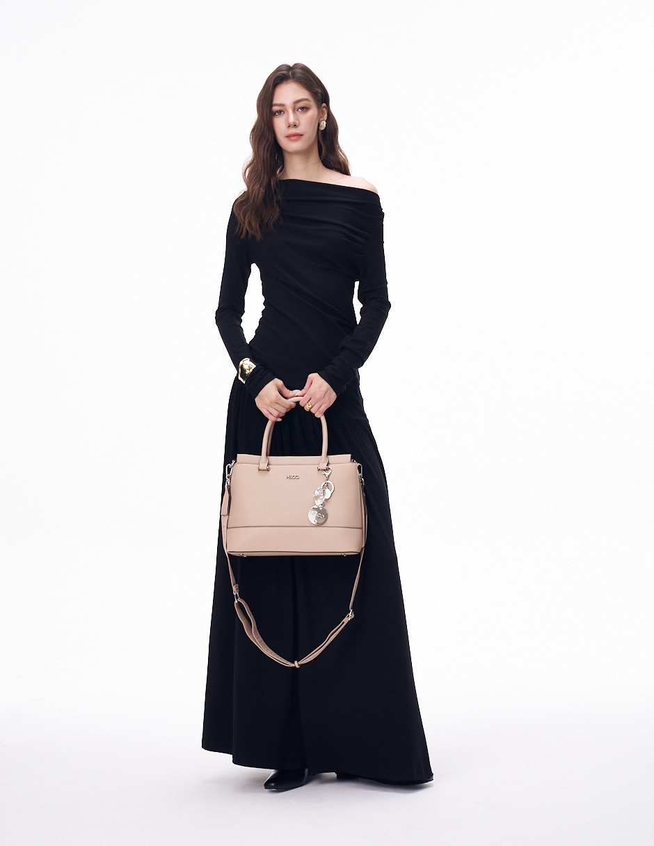 Bolsa satchel Roxane para mujer 8