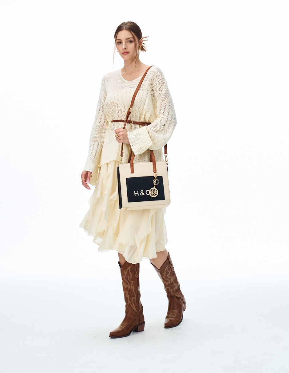 Bolsa satchel Allegra para mujer 5