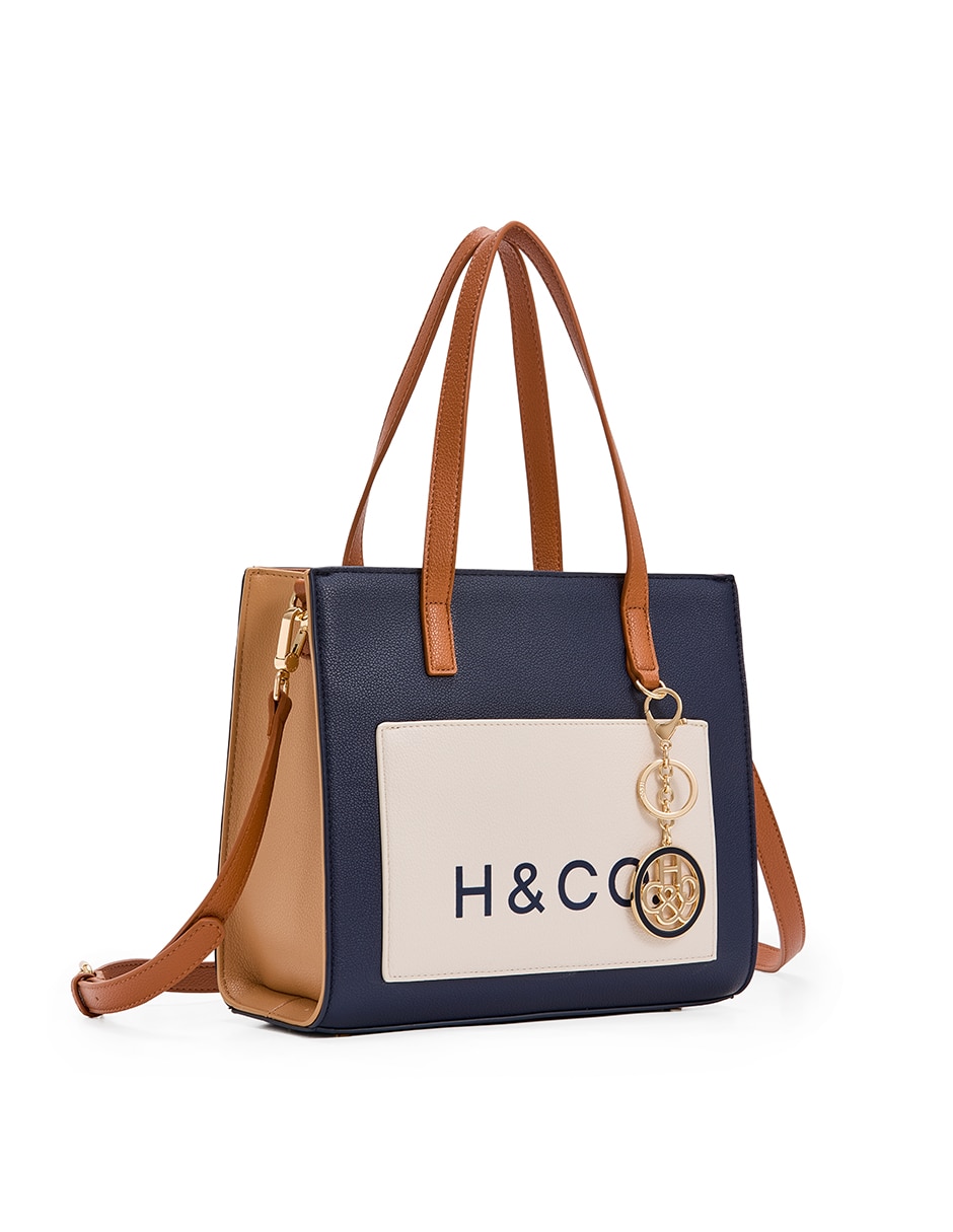SATCHEL H&CO, AZUL MARINO
